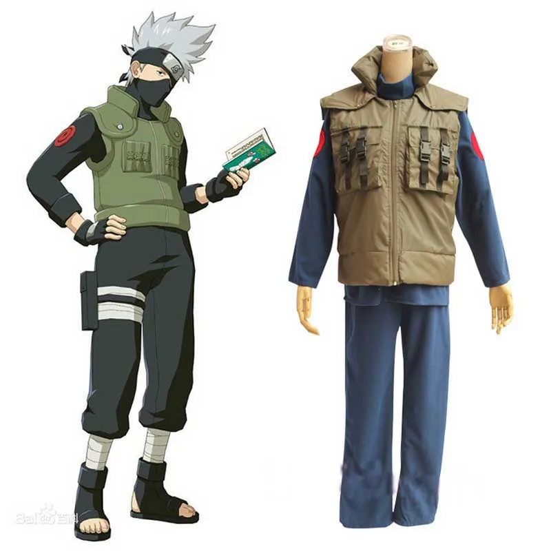 Ботинки в стиле аниме Naruto костюмы для косплея героя Хатаке Какаси из Косплэй Haruro