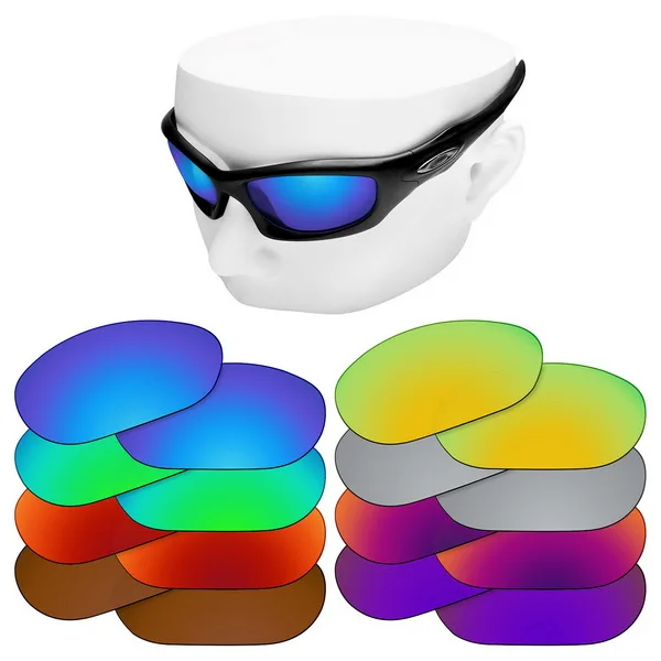 OOWLIT Polarized Replacement Lenses for-Oakley Monster Dog Sunglasses