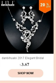 Danbihuabi, изысканные свадебные ювелирные наборы, красные стразы, ожерелье, серьги, ювелирные наборы для женщин, 3 цвета