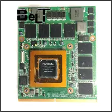 Видеокарта GTX 260M GTX260M 1GB WDXVH G92-751-B1 P/N: 0WDXVH 96RJ4 VGA для материнской платы ноутбука Dell Alienware M15x M17x R1