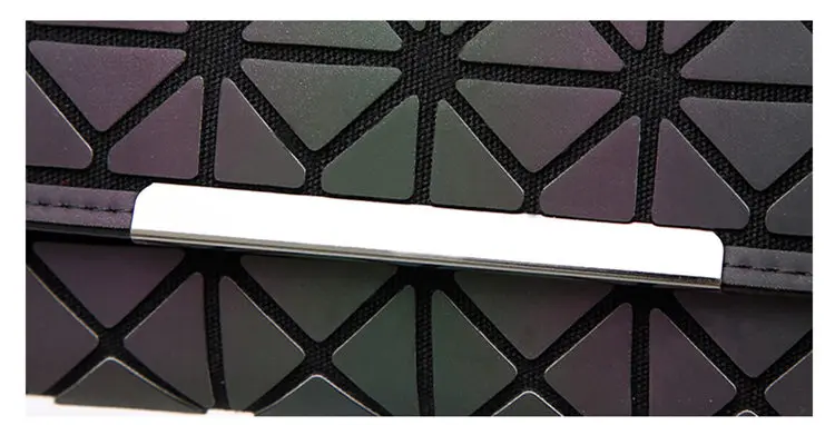 Luminous Wallets Card Holder Wallet Women Long Clutch Small Purses Lattice Standard Wallets Noctilucent Bag carteir