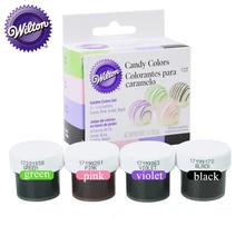 Wilton конфеты цвета, 4 шт. на масляной основе пищевой цвет глазури съедобный цвет для тонирования конфет мелет помадка тесто для пирожных