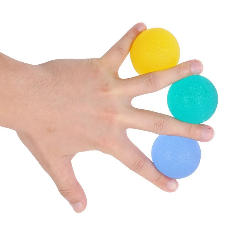 

1 PCS GYM Fitness Body Building Sports Entertainment Ball Shaped Hand Gripping Ring Grip Ball Palm Muscle Trainer Exercise