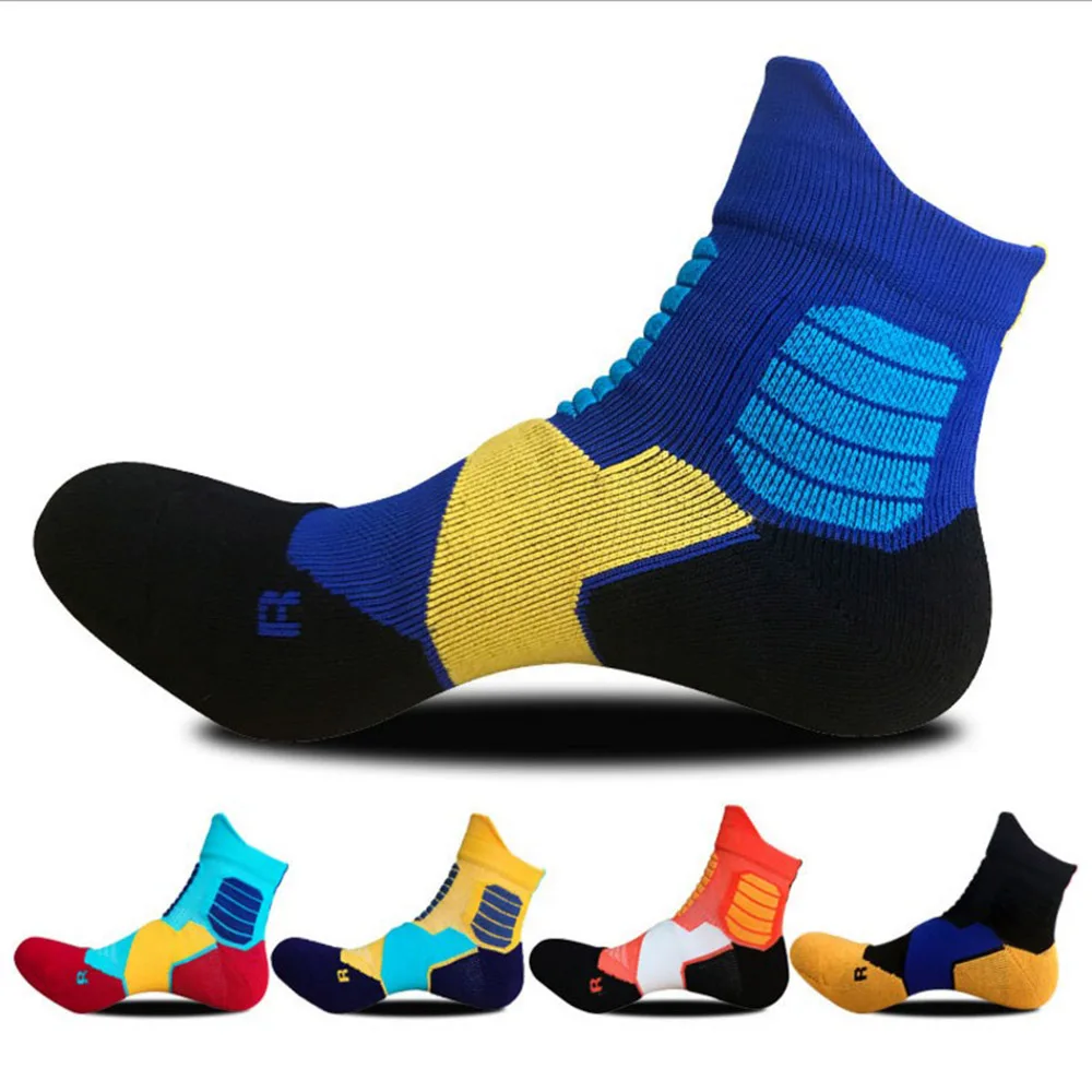 New arrival elite socks absorb sweat and deodorize men middle tube
