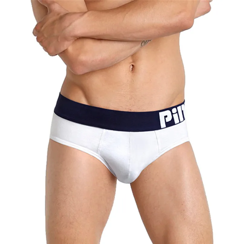 Breathable Boxer Brief Sexy Mens Underpants Briefs Shorts Pouch Soft Cotton Underwear comfortable Swim Briefs #2H25 (21)