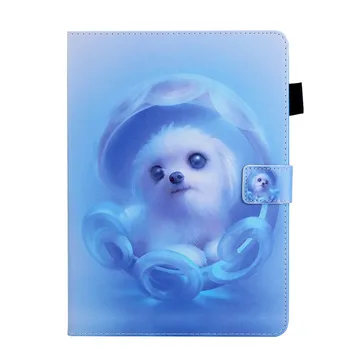 

For iPad Pro 11 2018 Tablet Case Flip Cover Stand Leather Wallet With Card slot Design pineapple Butterfly Unicorn Kitty