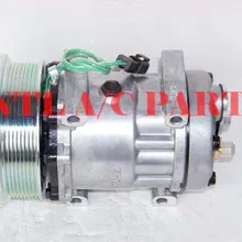 1630872 3949671 277-7245 Санден SD7H15 4769 4301 4302 4840 4355 авто ac компрессор для Caterpillar б/у 8PK 24 V