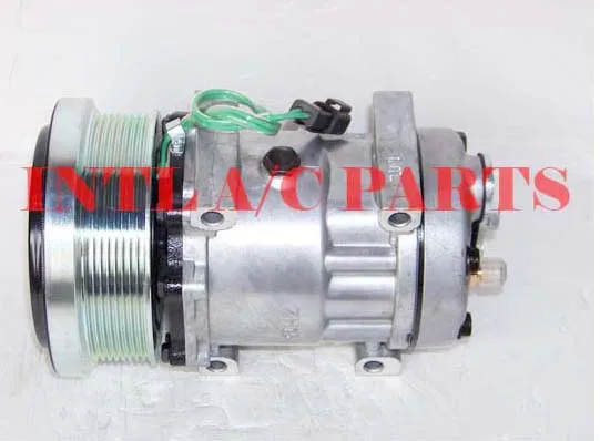 

1630872 3949671 277-7245 Sanden SD7H15 4769 4301 4302 4840 4355 auto ac compressor for Caterpillar trucks 8PK 24V