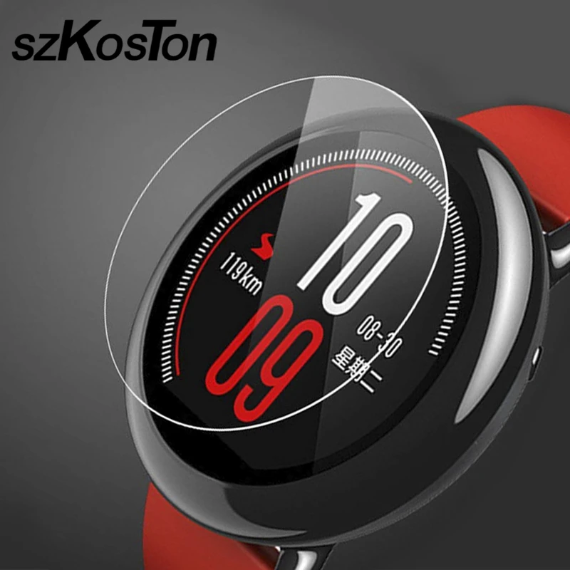Защитная пленка для смарт часов Xiaomi Huami Amazfit Pace закаленное стекло Защита экрана 2/1
