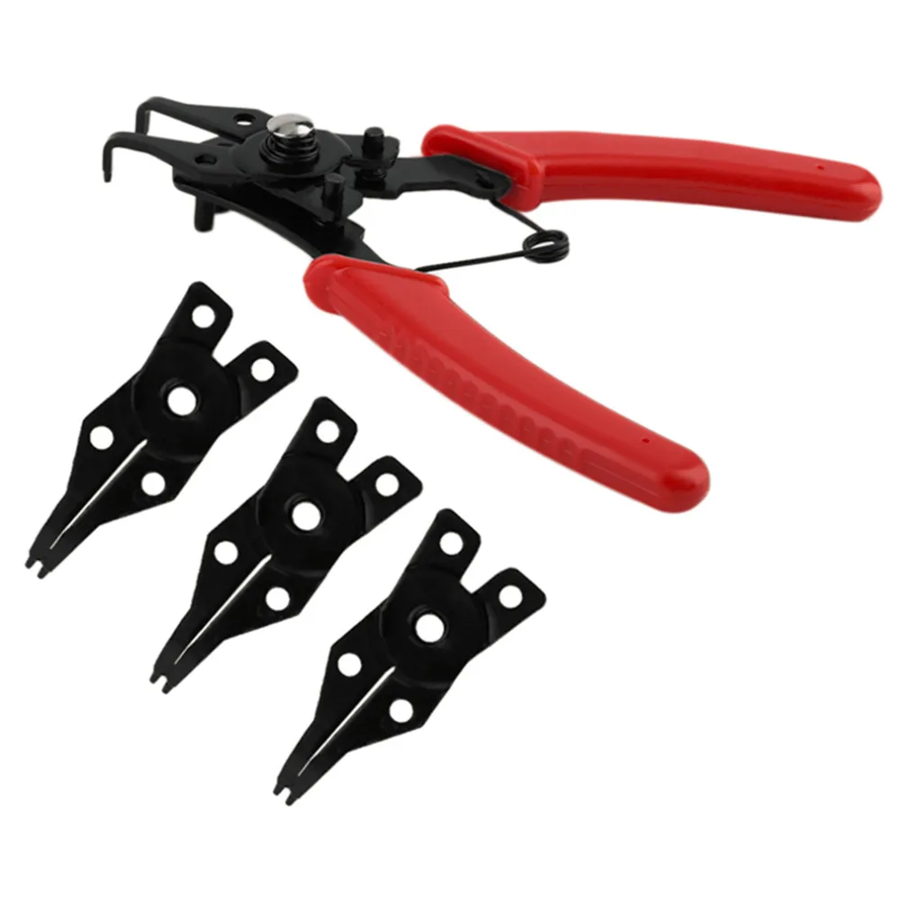 OUTAD 4 In 1 Multifunctional Snap Ring Pliers Circlip Pliers Multi