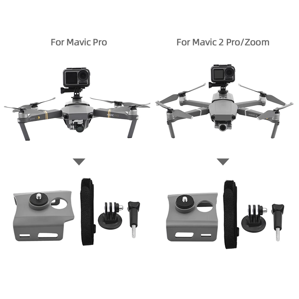 Стабильные аксессуары прочная камера Профессиональный Серый многофункциональный держатель для подключения кронштейн ПК для DJI Mavic 2 Pro Zoom
