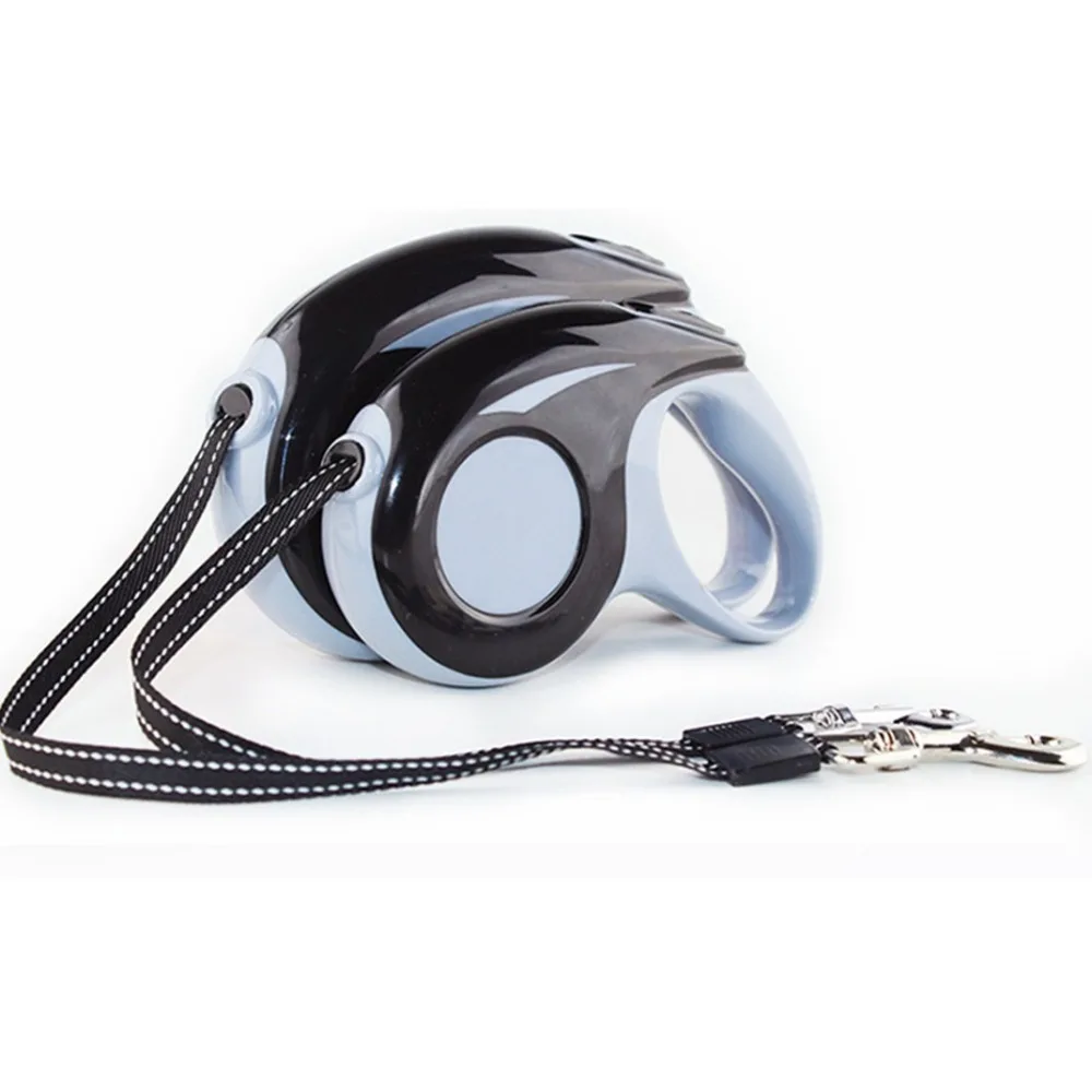 

No Tangle Reflective Nylon Ribbon Retractable Dog Leash for Walking Small Medium Large Breed Dogs Automatic Extendable Pet Leads