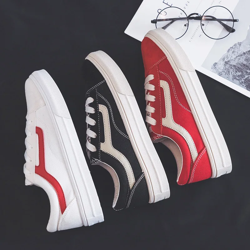 

2019Summer Breathable Women Platform Sneakers Lace Up Traveling Casual Canvas Shoes Woman Low Top High Quality Canvas shoes