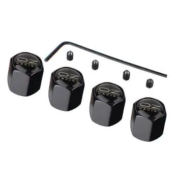 

Profession Universal OZ Racing Styling OZ Logo Emblem Case Tire Valve Core Cap Anti-theft Finger Car Wheel Tire Valve Caps Cover