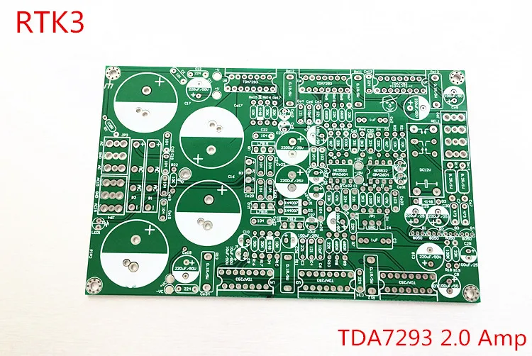 300 Вт * 2 tda7293 2.0 усилитель доска с защитой спикера rearamp и предусилитель A1 печатной