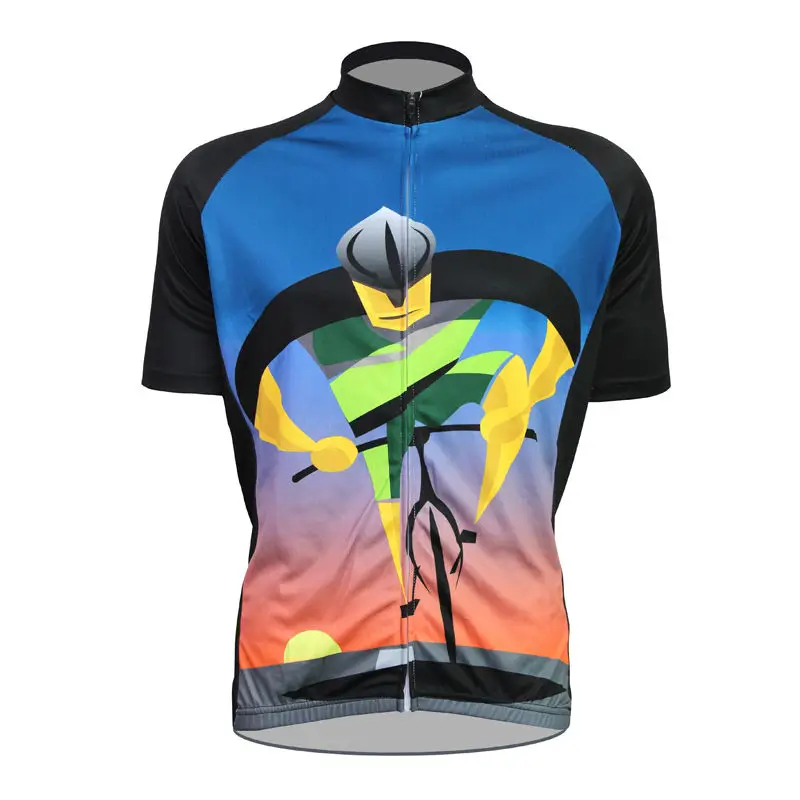 

Alien SportsWear Bike Sports Pattern Cycling Clothing for Men 100%Polyester Breathable Full Zipper Ciclismo Ropa Size XS-5XL