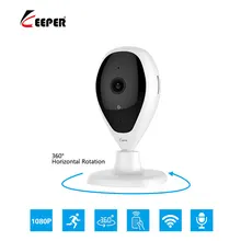 KEEPER 1080P IP Camera 1080P Wi-Fi Wireless Surveillance Camera WiFi P2P Security CCTV Network Baby Monitor Two Way Intercom IR