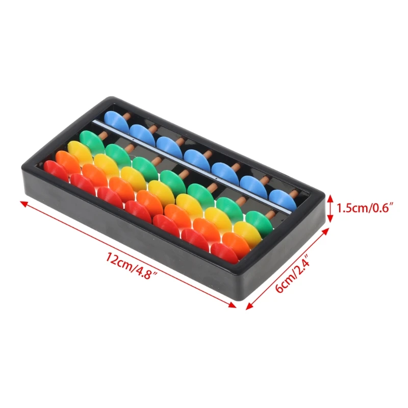 Colorful Abacus Arithmetic Soroban Maths Calculating Tools Educational Toy educational toys math toys