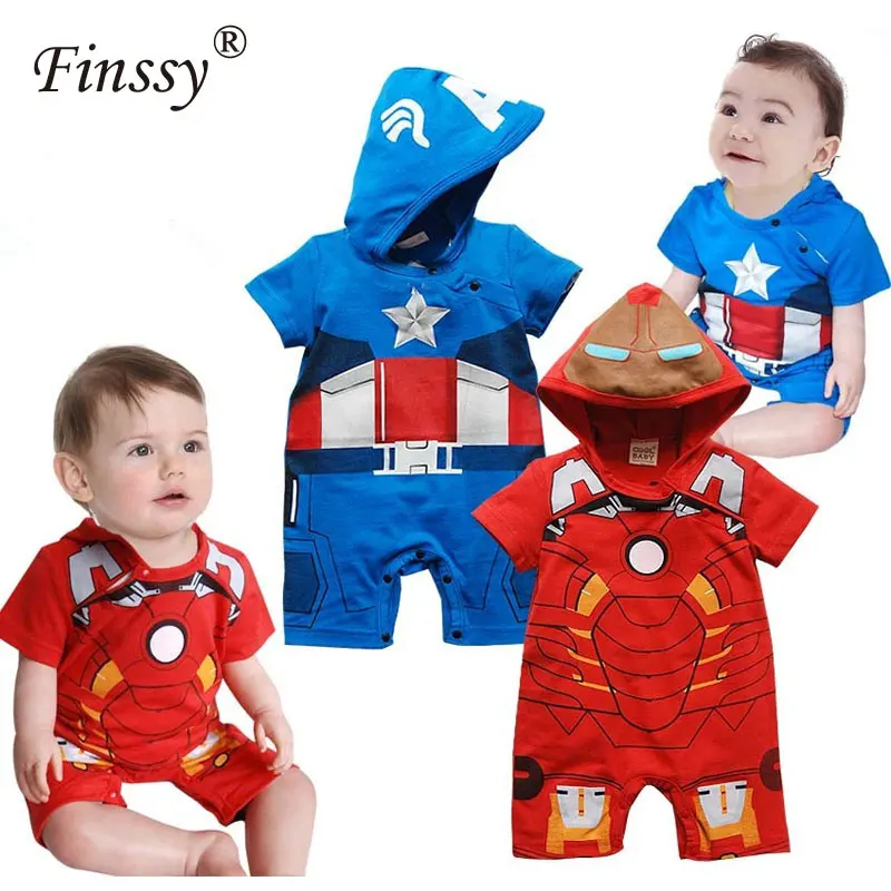 

2019new iron Man cosplay Costume for baby Boys iron Man Pyjamas Kids Captain America Pajamas Sets Baby Girls Toy Story top/pants