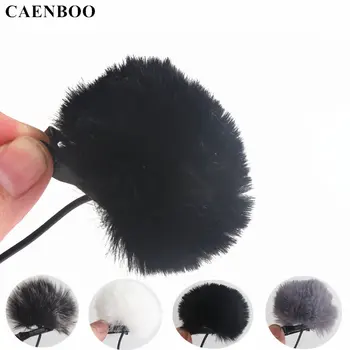 

CAENBOO Outdoor Windscreen Windshield Wind Protector Furry Cover For BOYA BY-M8C M80D M40C M40D WM5 M1 WM8 Wireless Microphone