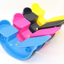 Рокер для ног ABS приспособление для растяжки ног икры лодыжки стрейч баланс доска массаж педаль для фитнеса носилки подошв для йоги фитнеса