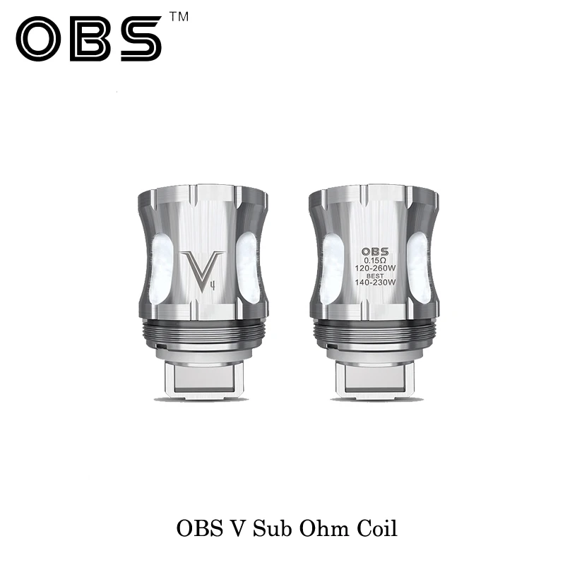 

OBS V sub ohm Tank coil for OBS V sub ohm tank VS SMOK TFV8 cloud beast tank tfv8 coils electronic ciga from ave40