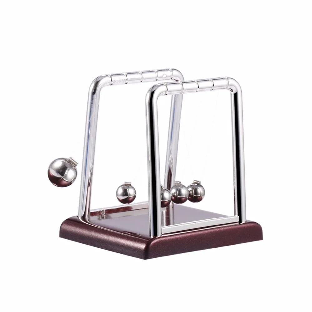 

New arrival ton's Cradle Fun Steel Balance Ball Physics Science Desk Toy christmas Gift