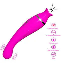 Оральный секс Cilt всасывания вибратор G spot Клитор стимулятор присосок для соска вибрационный массаж влагалище секс-игрушки для женщин