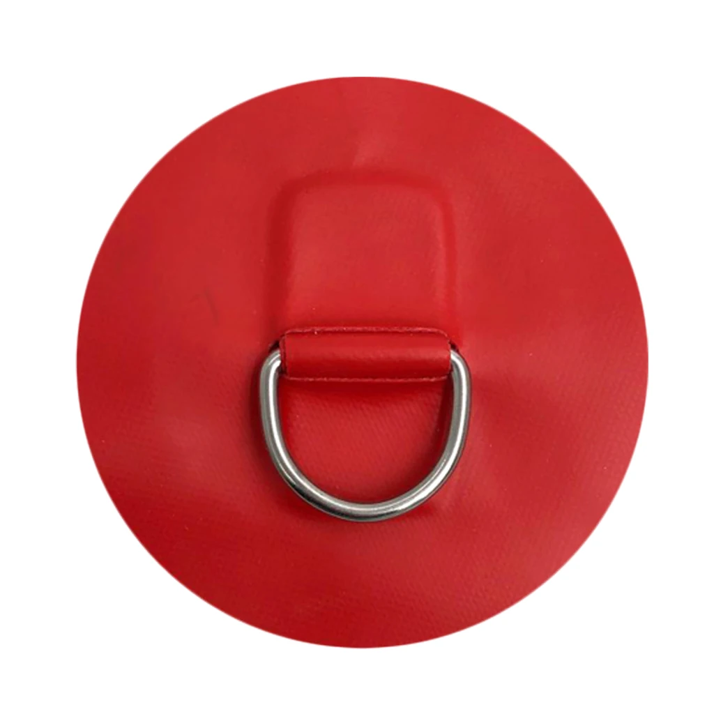 4 Pieces Stainless Steel D Ring Pad Patch for Surfboard PVC Inflatable Boat Dinghy Kayak SUP Durable & Long Lasting