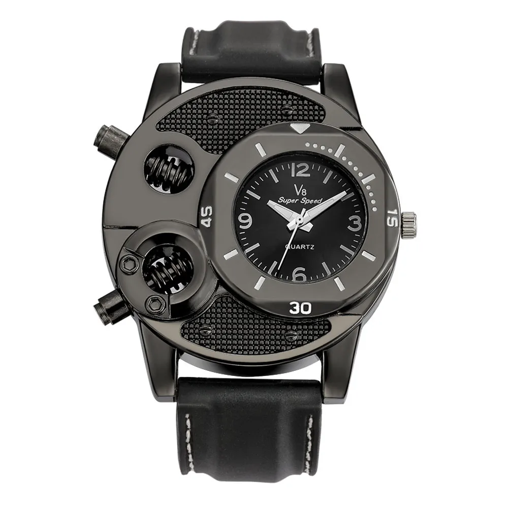 

1PCS Fashion Men's Thin Silica Gel Students Sports Quartz Watch