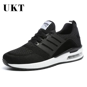 

Breathable Flying Weave Lovers Running Shoes Classic Flat Lace-up Walking Sport Shoes Outdoor Light Travel Jogging Footwear