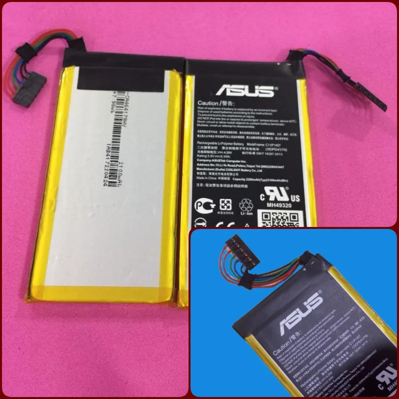 

Battery suitable for ASUS Mobile with Battery Model C11P1407 PadFone X Mini Station S416