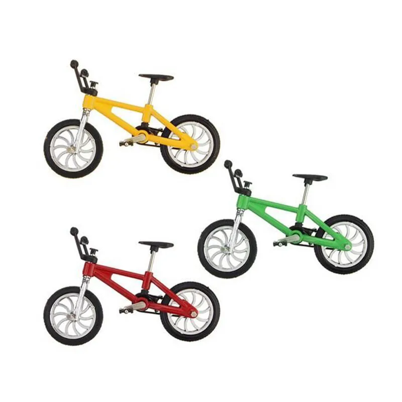 Сплав мини Finger Bikes функциональный BMX детский велосипед+ 2 шт. запасные шины антистресс Развивающие игрушки для детей палец велосипед игры