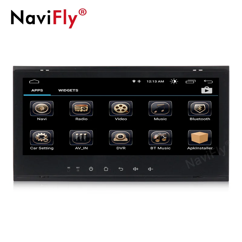 Best NaviFly 2din 8.8" Android 8.1 car multimedia player radio for VW Touareg Multivan T5 (2004-2010) GPS Navi stereo player WIFI RDS 3