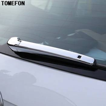 

For Volkswagen VW Tiguan Second Generation 2017 2018 ABS Chrome Rear Wiper After Window Windscreen Cover Trim Car Styling 2Pcs