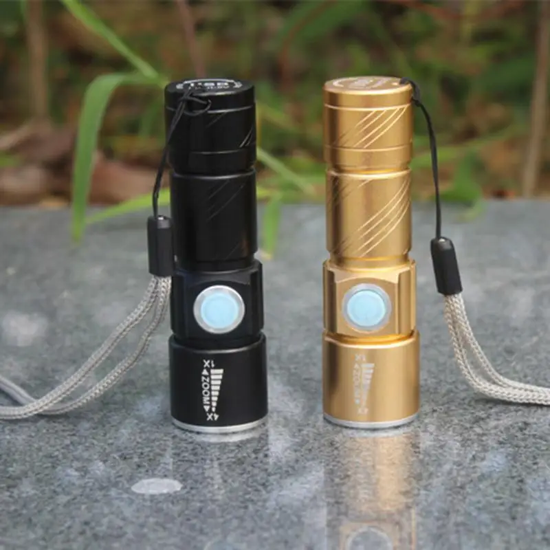 Discount USB Rechargeable Flashlight 3 Modes Zoomable Torch Outdoor Hunting Lantern 4 Discount USB Rechargeable Flashlight 3 Modes Zoomable Torch Outdoor Hunting Lantern 4