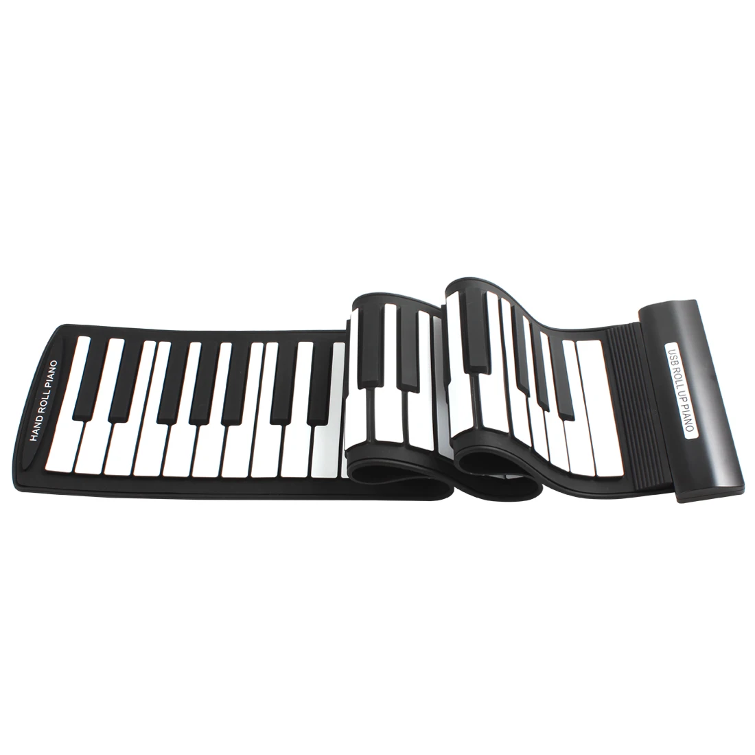 KONIX MD61 черная Гибкая 61 клавиша профессиональная MIDI клавиатура электронная