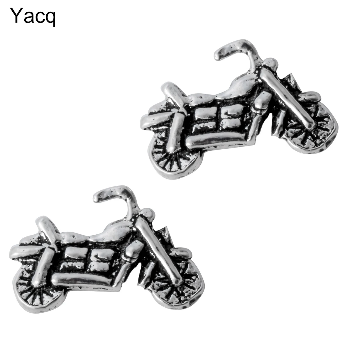 925 Sterling silver Motorcycle stud earrings costume charm fashion jewelry gifts for women girls her dropshipping YCE36A