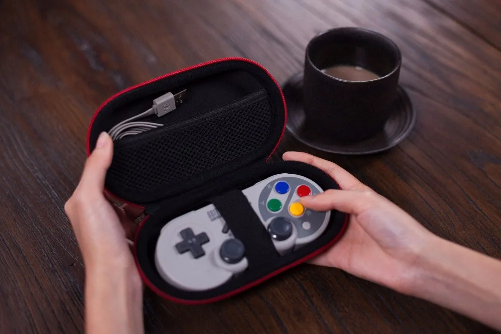 EVA Dedicated Storage Bag For 8Bitdo Gamepad Waterproof Dustproof Classic Controller Holder Portable Protective Storage Zip