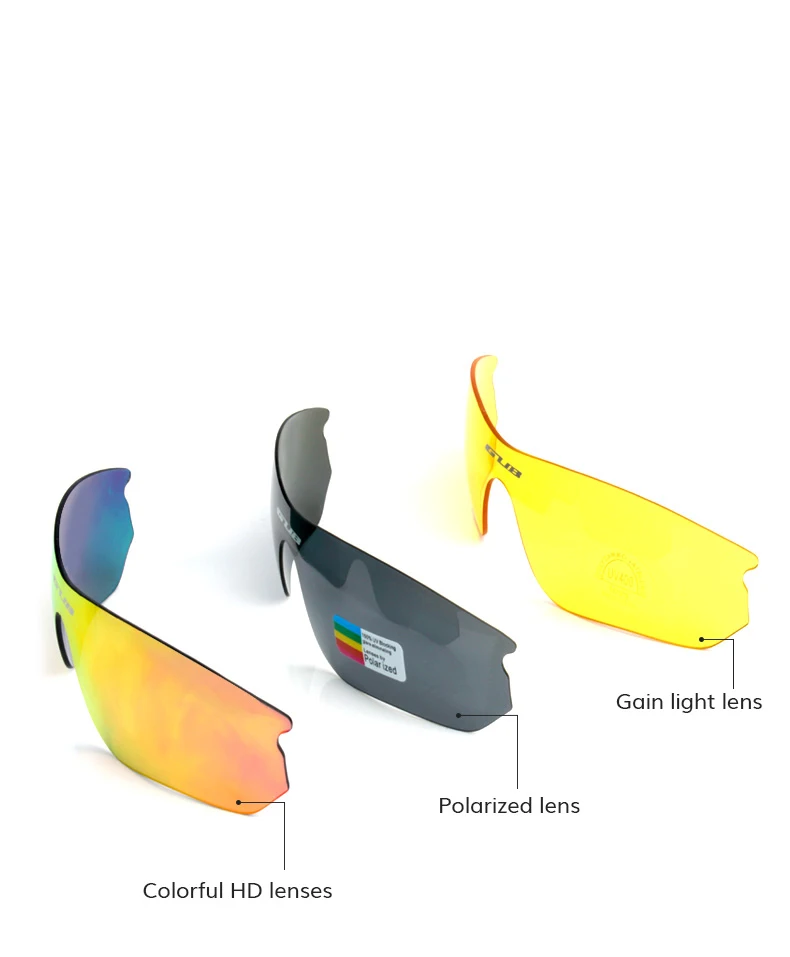 GUB 5300 поляризационные велосипедные очки UV400 защитные очки с легкие красочные солнечные очки ПК с зеркальными линзами