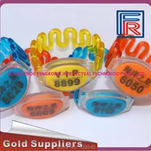 13,56 МГц ABS RFID браслет/браслет для контроля доступа/фитнес/спа/Сауна/бассейн, 100 шт./партия