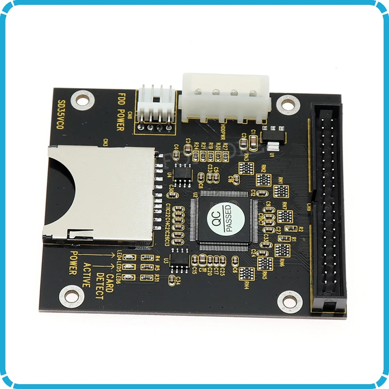 SD Memory Card To 3.5" 40Pins Male IDE Adapter Big PCB SD 3.5 IDE