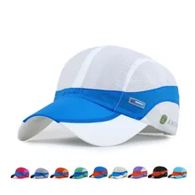 Fashion Men’s Women’s Fine Omni-Dry Baseball Golf Hat Longer Brim Sunshade Travel Cap Adjustable