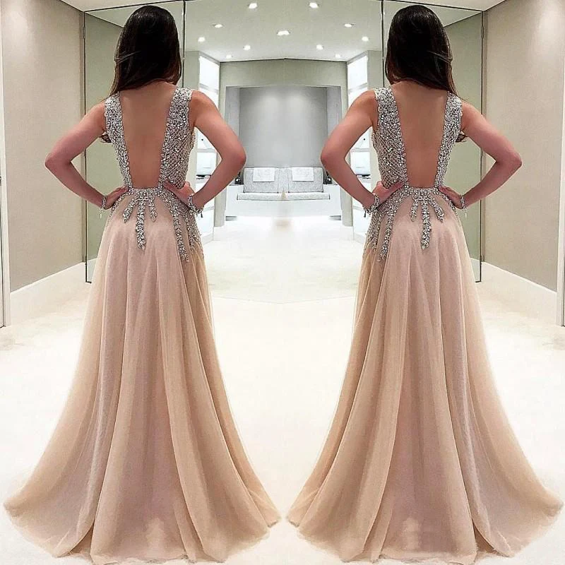 Vestidos de baile gala, novo estilo frisado,