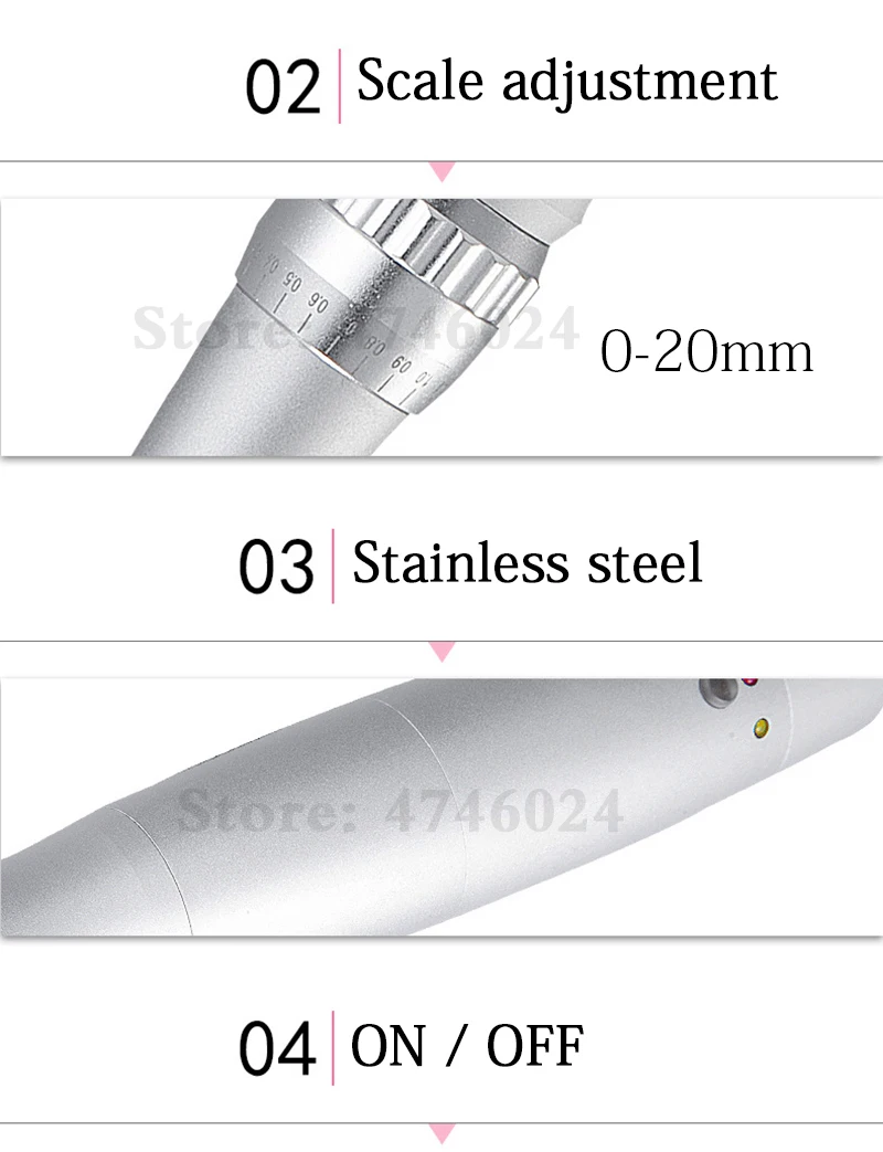 Branco de Meso Remove a Cicatriz da Acne Reduz o Brilho do Creme do bb do Estiramento Luz da Cor da Máquina 7 do Tratamento da Pena do Brilho do Creme do bb para o Soro de Brilho para Soro Brilho o de 3 Luz da cor da máquina 7 do
