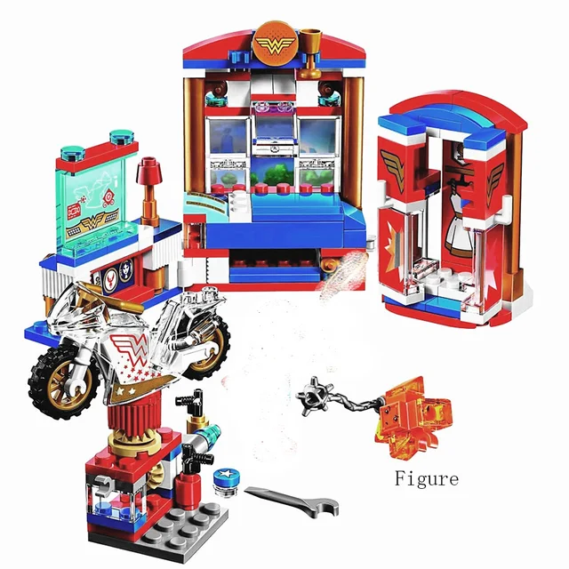 dc super hero girls wonder woman dorm motorbike wardrobe 10616 block set compatible with lego 41235 - Lego Wonder Woman dc super hero girls wonder woman dorm motorbike wardrobe 10616 block set compatible with lego 41235 - Lego Wonder Woman