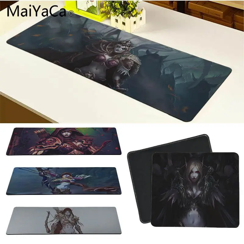 

MaiYaCa Sylvanas Office Mice Gamer Soft Mouse Pad Size for 30x80cm and 30x90cm Gaming Mousepads