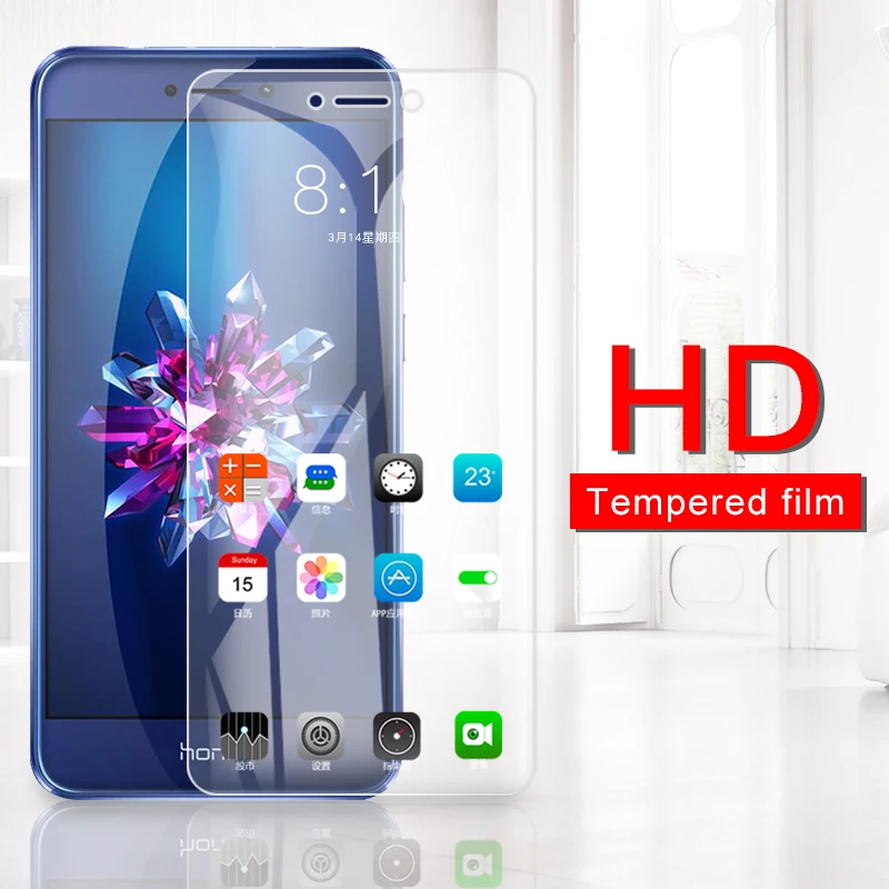 

Transparent Screen Glass For Huawei Honor 8X Max 8S 8C 8A 8 Lite 6C 7A 7C ProTempered Film 5.7 5.99 5.45 inch Full Cover Glass