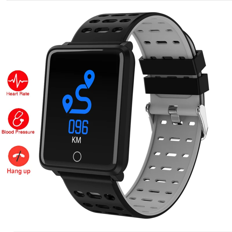 

Smart Watch Men Blood Pressure Heart Rate Monitor Digital Smartwatch Waterproof Sport Men's Wristwatch Android IOS Clock Lemfo