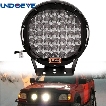 

for Jeep Cabin Boat SUV Truck Car ATV 1pcs 185w Spot LED Work Light Off Road LED Light Bar 12v Driving Lights Flood Light